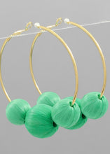 Load image into Gallery viewer, Ball &amp; Hoop Earring