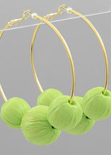 Load image into Gallery viewer, Ball &amp; Hoop Earring