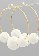 Load image into Gallery viewer, Ball &amp; Hoop Earring