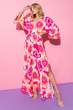 Load image into Gallery viewer, Fuchsia Printed Maxi