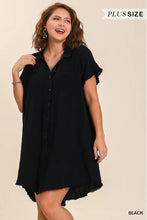 Load image into Gallery viewer, Buttoned Down Gauze Dress