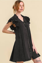 Load image into Gallery viewer, Ash Ruffle Sleeve Dress