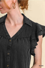 Load image into Gallery viewer, Ash Ruffle Sleeve Dress