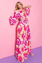 Load image into Gallery viewer, Fuchsia Printed Maxi