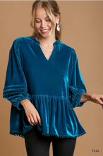 Load image into Gallery viewer, Velvet Blouse