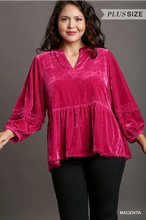 Load image into Gallery viewer, Velvet Plus Blouse