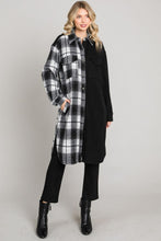 Load image into Gallery viewer, Soft Corduroy &amp; Plaid Shacket