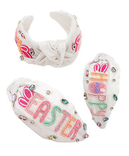 Load image into Gallery viewer, "Happy Easter" Bead Headband