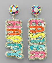 Load image into Gallery viewer, Happy Easter Beaded Earrings