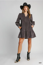 Load image into Gallery viewer, Corduroy Dress