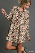 Load image into Gallery viewer, Floral Print Dress