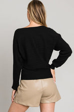 Load image into Gallery viewer, Ribbed Long Sleeve Top