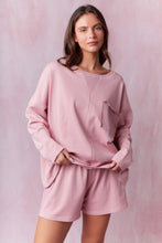 Load image into Gallery viewer, Contrast Side Rib Terry Shorts