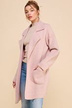 Load image into Gallery viewer, Light Pink Collared Cardigan