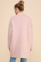 Load image into Gallery viewer, Light Pink Collared Cardigan