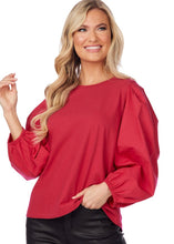 Load image into Gallery viewer, Dillon Poplin Sleeve Top
