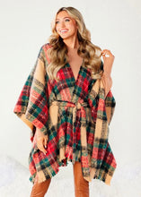 Load image into Gallery viewer, Brinley Belted Poncho