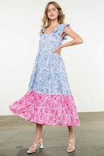 Load image into Gallery viewer, Tiered Floral Print Dress