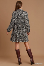 Load image into Gallery viewer, Black Mix Dress