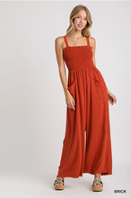 Load image into Gallery viewer, Smocked Jumpsuit