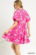 Load image into Gallery viewer, Floral Ruffle Babydoll Dress
