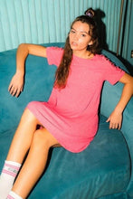 Load image into Gallery viewer, Ribbed Space Dye Lattice Sleeve Dress