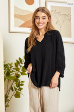 Load image into Gallery viewer, RUFFLE TRIM TOP