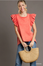 Load image into Gallery viewer, Ruffle Sleeve Tunic