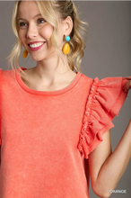 Load image into Gallery viewer, Ruffle Sleeve Tunic