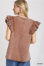 Load image into Gallery viewer, Ruffle Sleeve Tunic