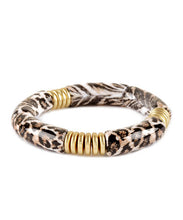 Load image into Gallery viewer, Animal Print Tube Elastic Bracelet