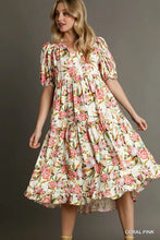 Load image into Gallery viewer, Floral Printed Midi Dress