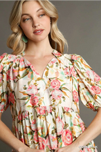 Load image into Gallery viewer, Floral Printed Midi Dress
