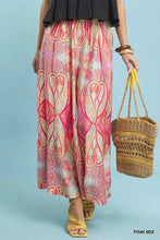 Load image into Gallery viewer, Printed Pull-On Skirt Pants