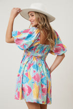 Load image into Gallery viewer, Multi-Colored Smocked Top Dress