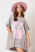 Load image into Gallery viewer, Cotton Jersey "Nashville" Graphic Tee Dress