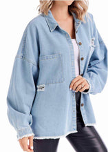 Load image into Gallery viewer, Denim Swing Jacket