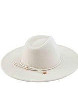 Load image into Gallery viewer, Tied Braid Fedora
