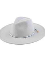 Load image into Gallery viewer, Tied Braid Fedora