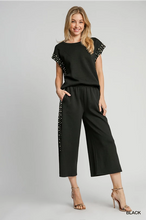 Load image into Gallery viewer, Pearl Beaded Pant Set
