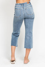 Load image into Gallery viewer, High Waisted Crop Wide Leg Jeans