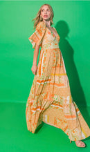 Load image into Gallery viewer, Ivory Taupe Printed Woven Maxi