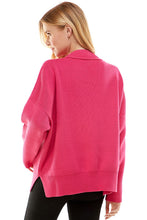 Load image into Gallery viewer, Hot Pink Oversized Sweater