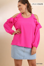 Load image into Gallery viewer, Puff Sleeve Plus Top