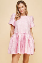 Load image into Gallery viewer, Pink Textured Dress