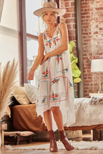 Load image into Gallery viewer, Multi Floral Ivory Dress
