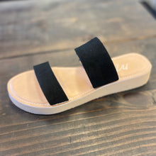 Load image into Gallery viewer, Tees Black Slide