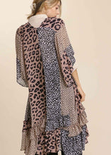 Load image into Gallery viewer, Animal Mixed Print Kimono