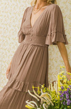 Load image into Gallery viewer, Brown Go With The Flow Dress