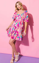 Load image into Gallery viewer, Orchid Printed Mini Dress